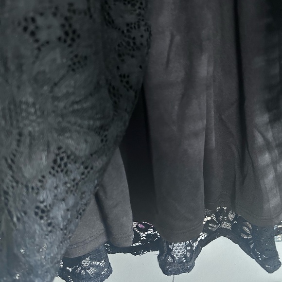 Perceptions New York Black Lace Overlay 3/4 Sleeve Women’s Classy Dress Sz Small - Picture 7 of 11